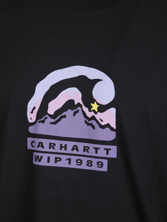 25FW 칼하트 WIP 반팔 티셔츠 I035488 89XX Black - CARHARTT WIP