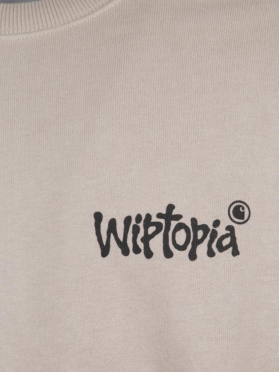 25FW 칼하트 WIP 긴팔 티셔츠 I035644 G1XX Beige - CARHARTT WIP