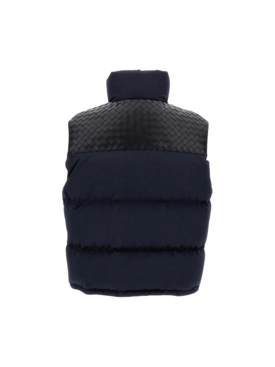 25FW 보테가베네타 니트 베스트 837050 V5O604246 Blue - BOTTEGA VENETA