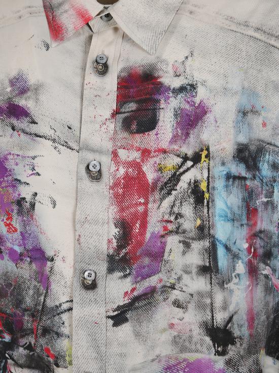 25FW 아크네 스튜디오 반팔 셔츠 BB0654 SHIR000906BHO White - ACNE STUDIOS