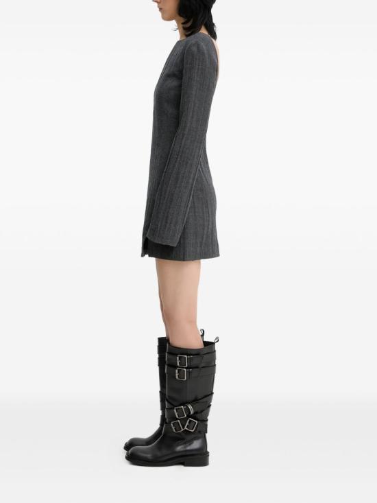 25FW 아워레가시 미디 원피스 W4257PS SOLAROSAGE Green - OUR LEGACY