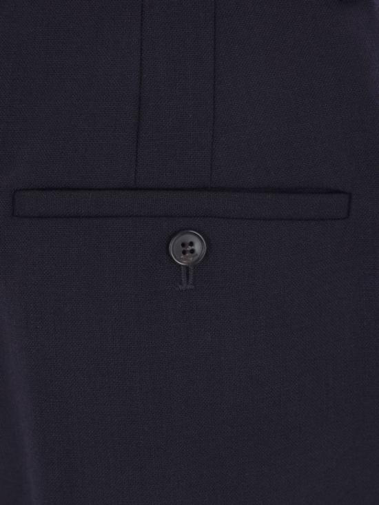 25FW 생로랑 스트레이트 팬츠 844153 Y5K324140 Blue - SAINT LAURENT