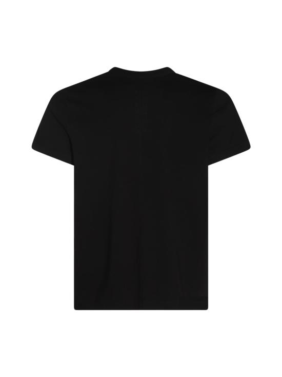 25FW 릭 오웬스 반팔 티셔츠 RU02E1265 JA09 Black - RICK OWENS