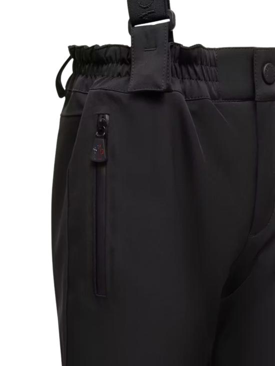 25FW [키즈] 몽클레어 스트레이트 팬츠 K29572G00002 53066999 Black - MONCLER