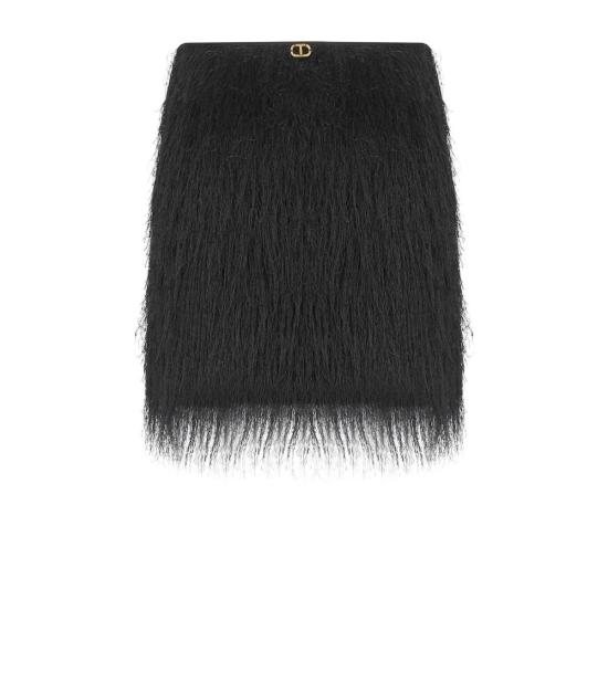 25FW 트윈셋 숏 스커트 252TT2302 0006 38 Black - TWINSET