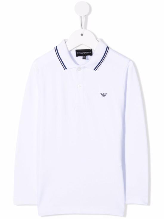 25FW [키즈] 엠포리오 아르마니 탑 8N4FB5 1JPTZ0100 White - EMPORIO ARMANI