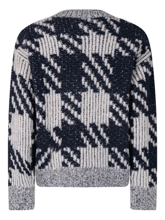 25FW 드리스 반 노튼 스웨터 2520212382726 001 White - DRIES VAN NOTEN