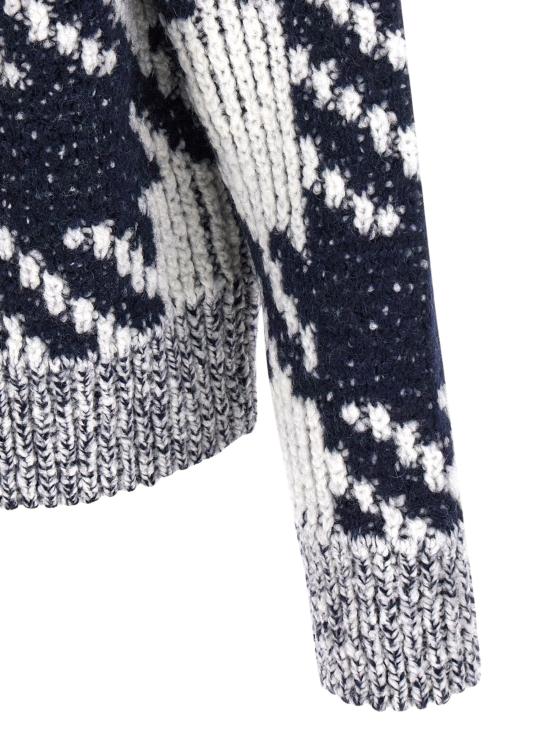 25FW 드리스 반 노튼 스웨터 2520212382726 001 White - DRIES VAN NOTEN