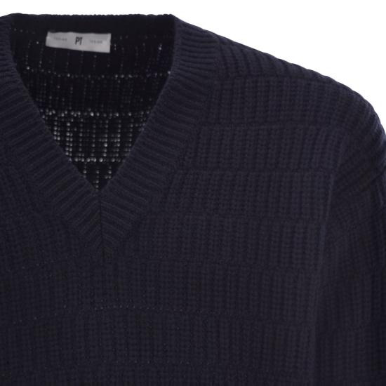 25FW 피티토리노 스웨터 TL4SSV120ICH NAVY - PT TORINO