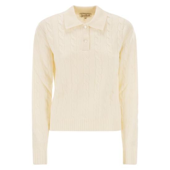 25FW 세인트바쓰 폴로 티셔츠 SVOY002 CREAM