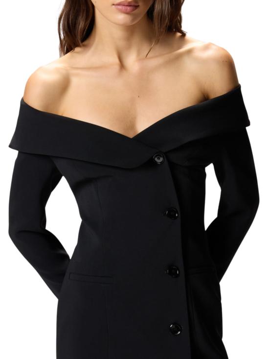 25FW 핑코 미디 원피스 106139 A304Z99 Black - PINKO