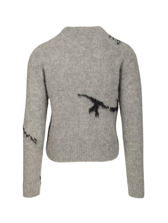 25FW 드리스 반 노튼 스웨터 2520212282709 804 Grey - DRIES VAN NOTEN