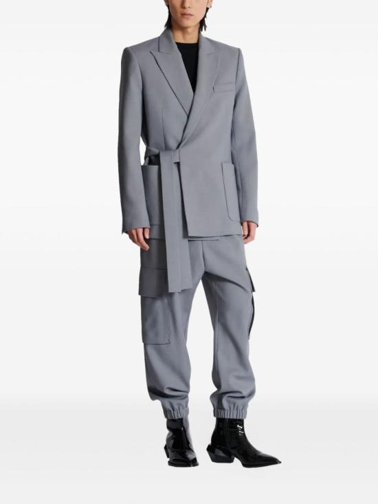 25FW 발망 반팔 티셔츠 FH1EF000GD84 EAC Black - BALMAIN