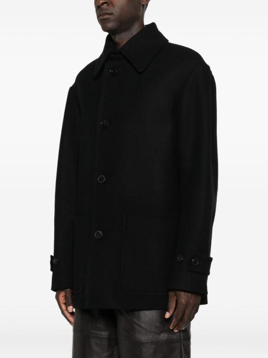 25FW 드리스 반 노튼 코트 2520202392216 900 Black - DRIES VAN NOTEN