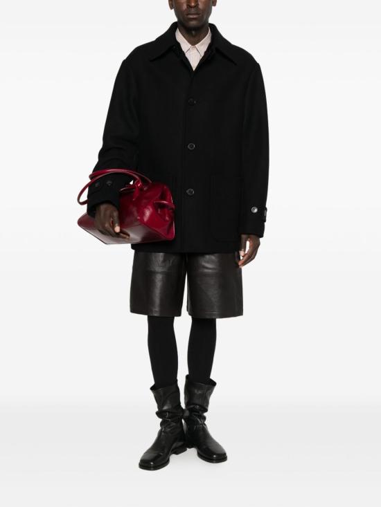 25FW 드리스 반 노튼 코트 2520202392216 900 Black - DRIES VAN NOTEN