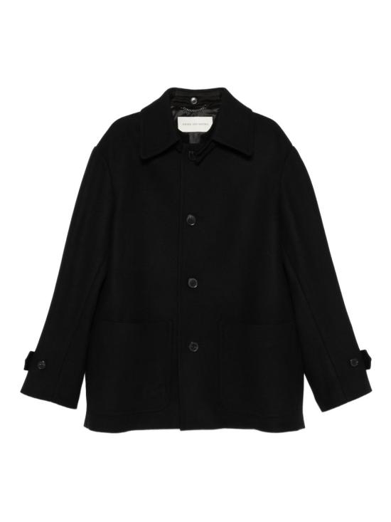25FW 드리스 반 노튼 코트 2520202392216 900 Black - DRIES VAN NOTEN