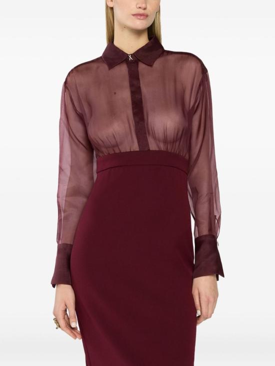 25FW 제니 미디 원피스 79AAO418 N0356570 Bordeaux - GENNY