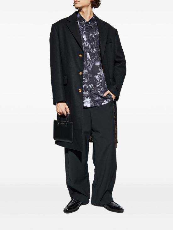 25FW 베르사체 셔츠 79GAL2R0 NS699U23 Black - VERSACE