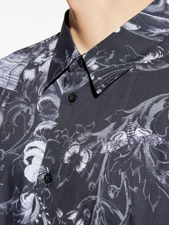 25FW 베르사체 셔츠 79GAL2R0 NS699U23 Black - VERSACE