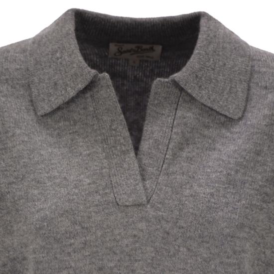 25FW 세인트바쓰 폴로 티셔츠 EZE0003 GREY - MC2 SAINT BARTH