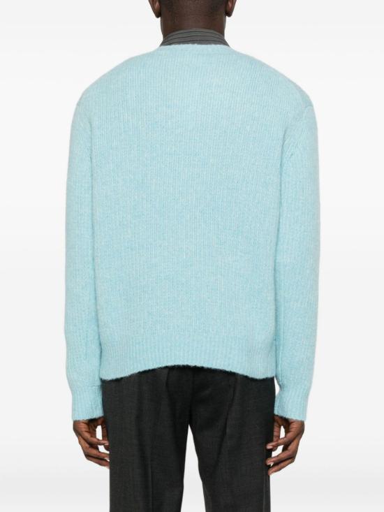 25FW 선플라워 Yak 야크 크루넥 스웨터 3033 200 Blue - SUNFLOWER