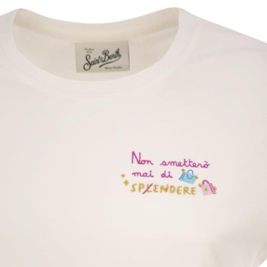 25FW 세인트바쓰 폴로 티셔츠 EMI0002 WHITE - MC2 SAINT BARTH