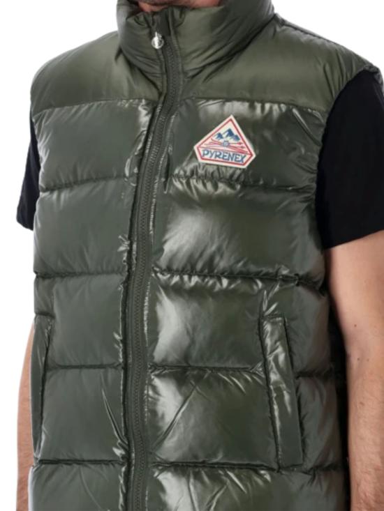 25FW 피레넥스 패딩 조끼 HUY021 3170 Kaki - PYRENEX