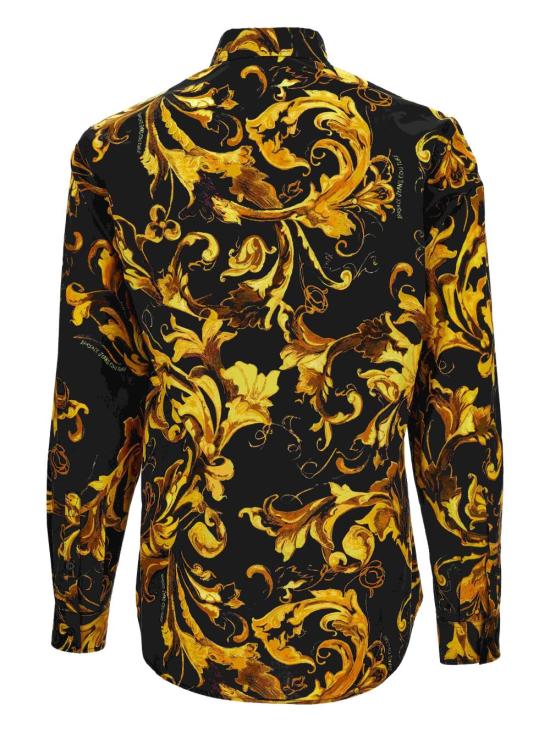 25FW 베르사체 셔츠 79GAL2S0 NS698G89 Black - VERSACE