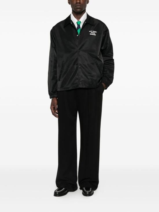 25FW 드롤드무슈 자켓 PERMJT183 PA014BL Black - DROLE DE MONSIEUR