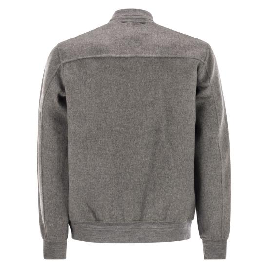 25FW 세인트바쓰 봄버 자켓 CMD001 GREY - MC2 SAINT BARTH