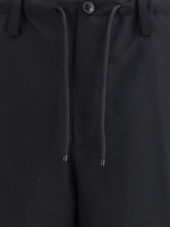 25FW 드리스 반 노튼 스트레이트 팬츠 2520209762310 900 Black - DRIES VAN NOTEN