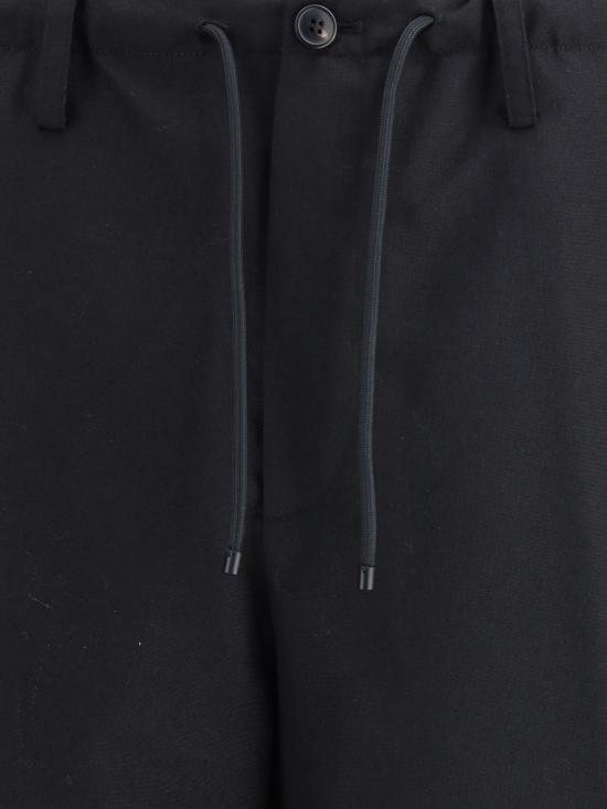 25FW 드리스 반 노튼 스트레이트 팬츠 2520209762310 900 Black - DRIES VAN NOTEN