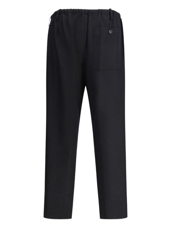 25FW 드리스 반 노튼 스트레이트 팬츠 2520209762310 900 Black - DRIES VAN NOTEN