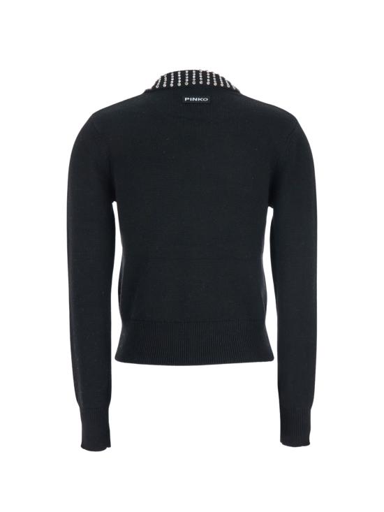 25FW 핑코 반팔 티셔츠 105530 A2S4Z99 Black - PINKO