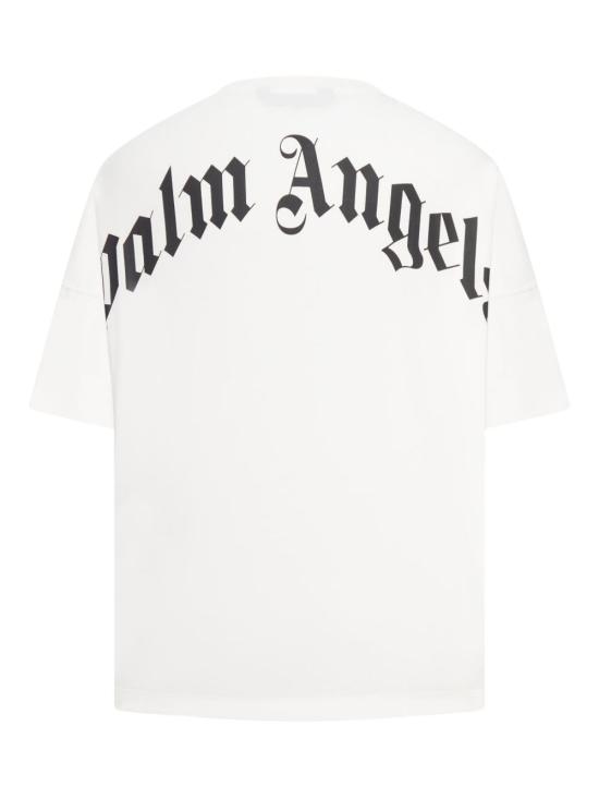 25FW 팜앤젤스 반팔 티셔츠 PMAA10BF25JER001 0310 White - PALM ANGELS