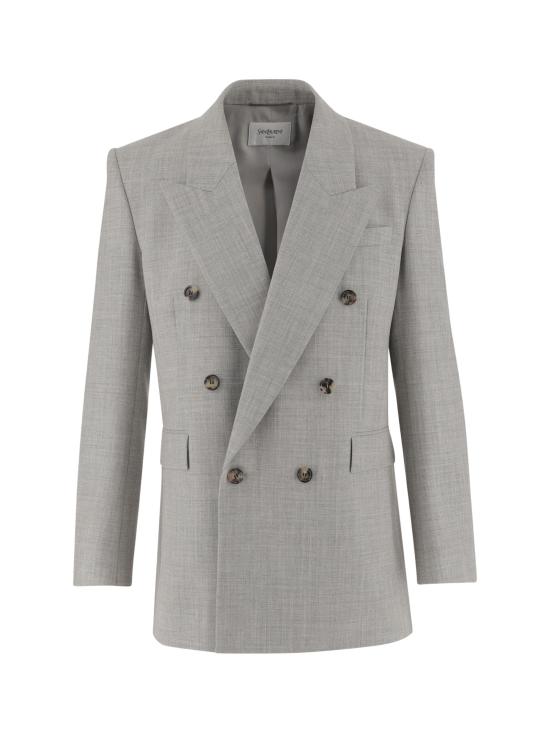 25FW 생로랑 울 자켓 835102 Y5K321242 Grey