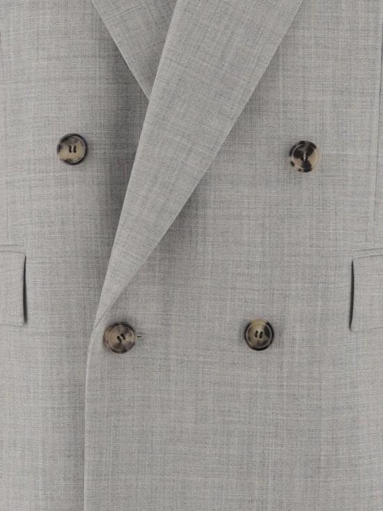 25FW 생로랑 울 자켓 835102 Y5K321242 Grey - SAINT LAURENT