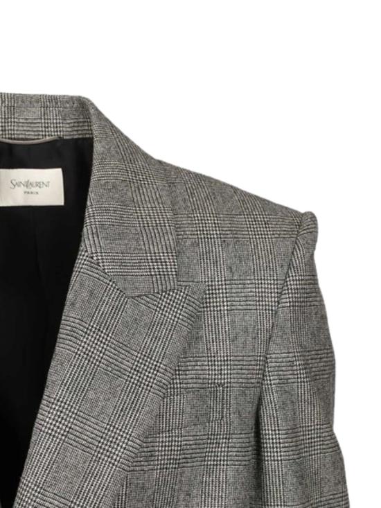 25FW 생로랑 수트 자켓 837196 Y5H541095 Grey - SAINT LAURENT