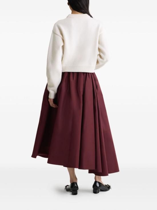 25FW 파투 스웨터 KN278 8064001W White - PATOU