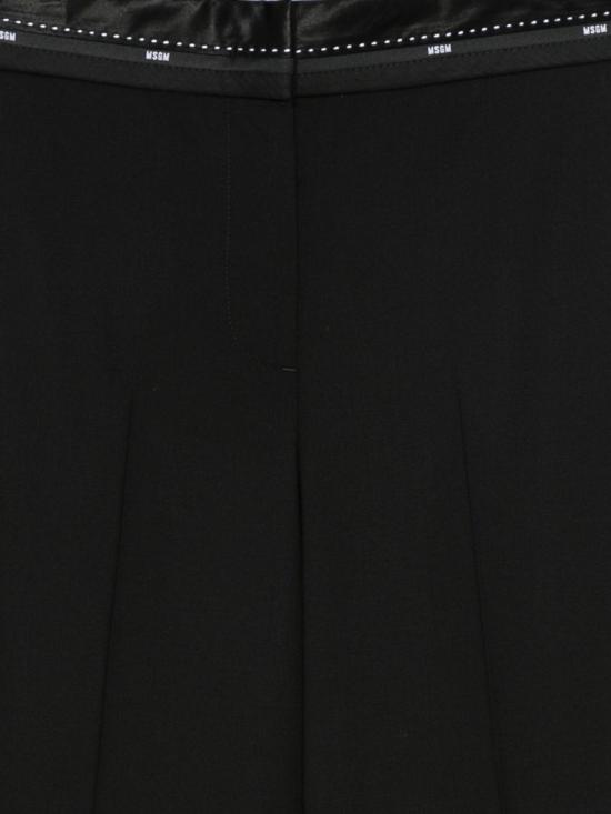 25FW 엠에스지엠 스트레이트 팬츠 3941MDP05 25760599 Black - MSGM