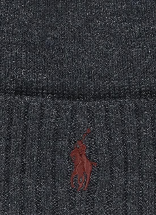 25FW 랄프 로렌 비니 710886137 004 Grey - RALPH LAUREN