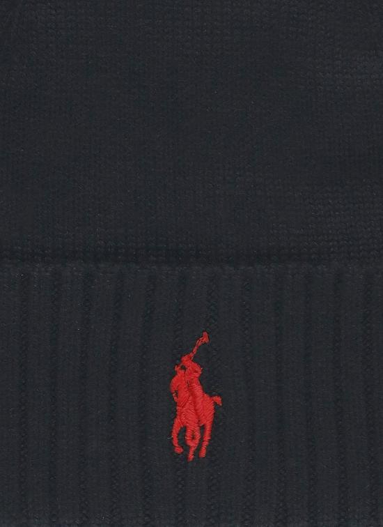 25FW 랄프 로렌 비니 710886137 001 Black - RALPH LAUREN