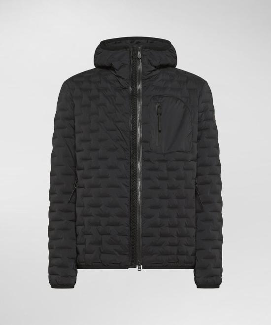 25FW 페트레이 옐 BMAT 기하학적 퀼팅 스트레치 다운 재킷 PEU5420 01191969 NER