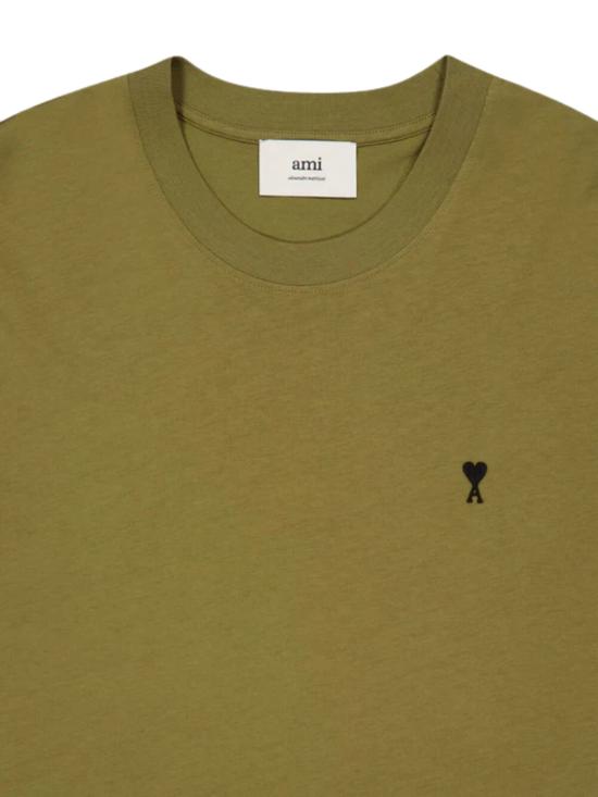 25FW 아미 반팔 티셔츠 HTS346 724298 Green - AMI