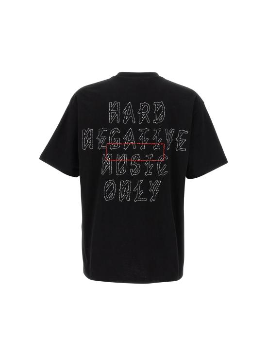 25FW 44레이블 반팔 티셔츠 B0030556 FA582P670 Black - 44 LABEL