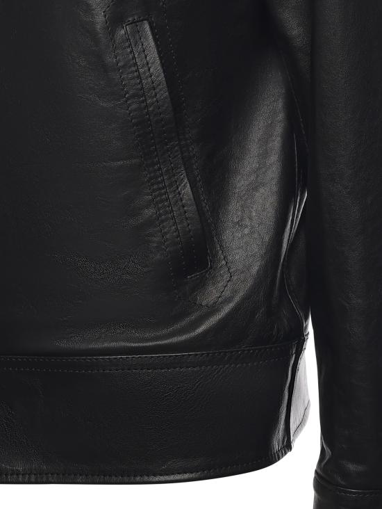 25FW 줄리아노 갈리아노 가죽 자켓 CHICAGO NERO Black - GIULIANO GALIANO