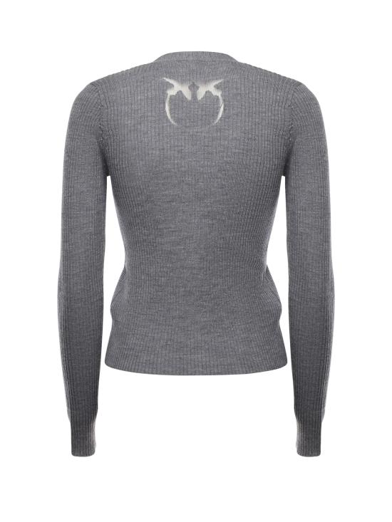 25FW 핑코 가디건 105506 A18MII2 Grey - PINKO