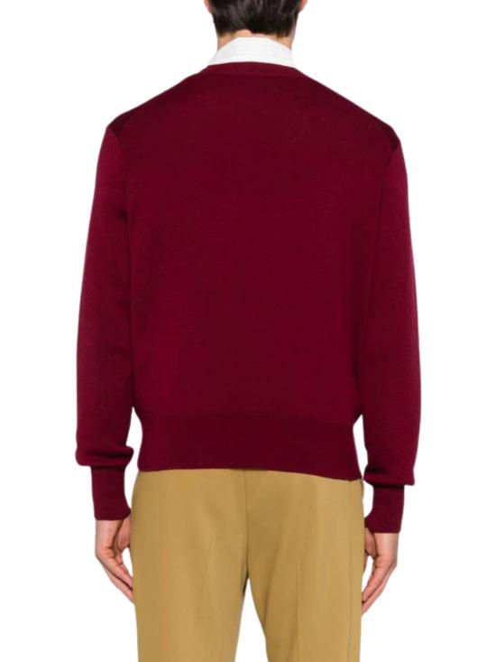 25FW 아미 ADC 크루넥 스웨터 HKS826 001696 Red - AMI