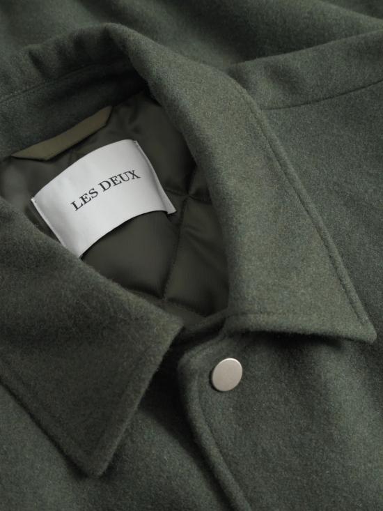 25FW 레듀 봄버 자켓 1000587 515 Green - LES DEUX