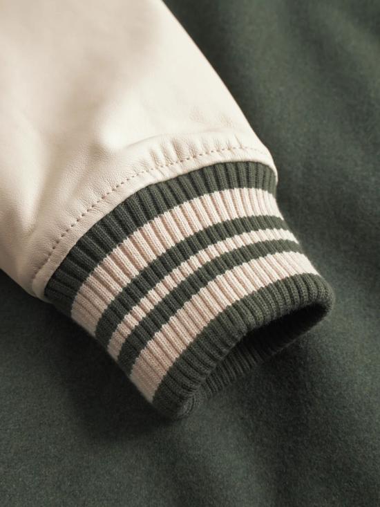 25FW 레듀 봄버 자켓 1000587 515 Green - LES DEUX